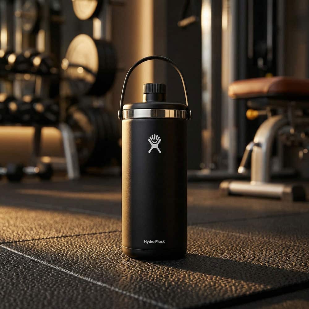 Hydro Flask Oasis Water Jug 128 oz - Stainless Steel