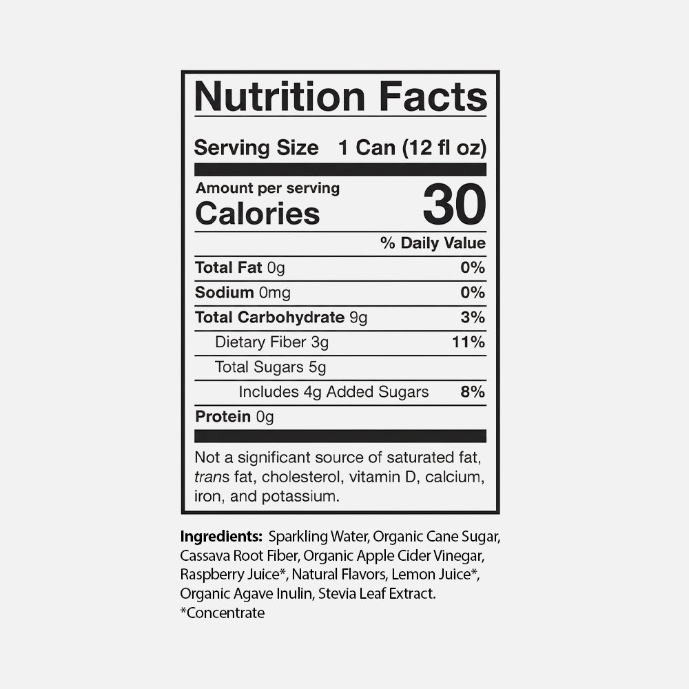 Poppi Prebiotic Soda Raspberry Rose - 12 fl oz Can
