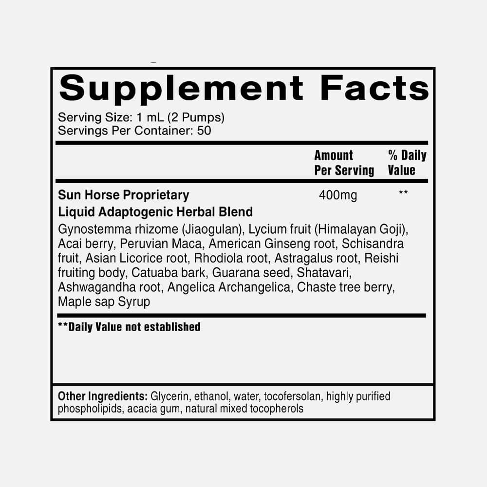 Thrivagen Adaptogenic Herbal Blend - 50ml Liquid