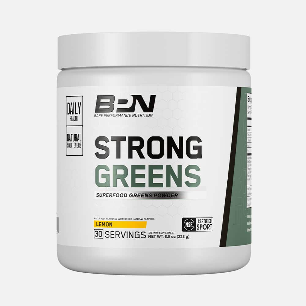 Strong Greens Superfood Powder Lemon - 30 Servings