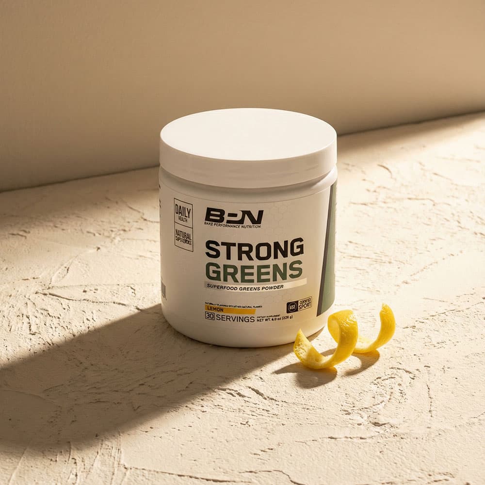 Strong Greens Superfood Powder Lemon - 30 Servings