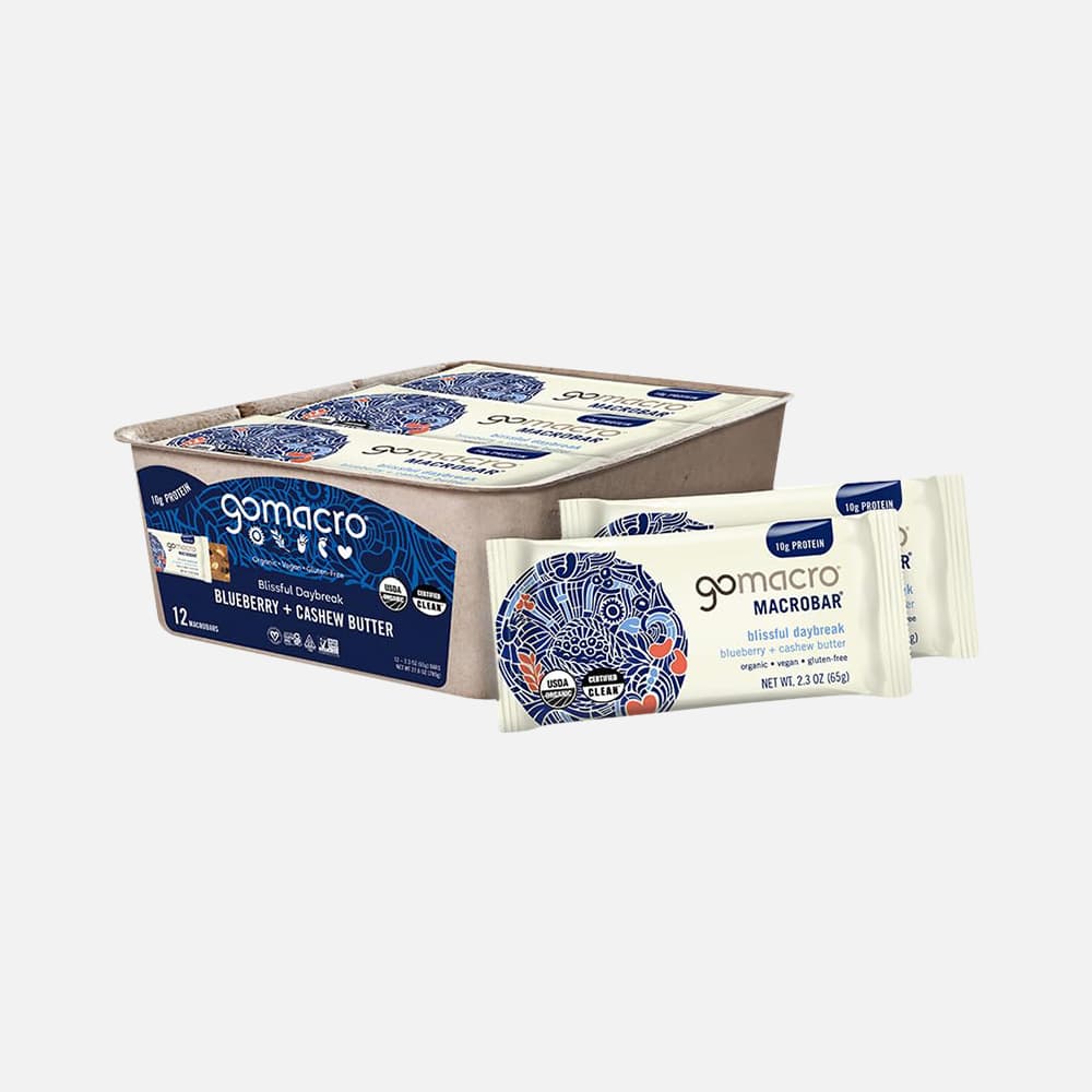 Organic Blueberry Cashew Protein 10g - 12 Bars