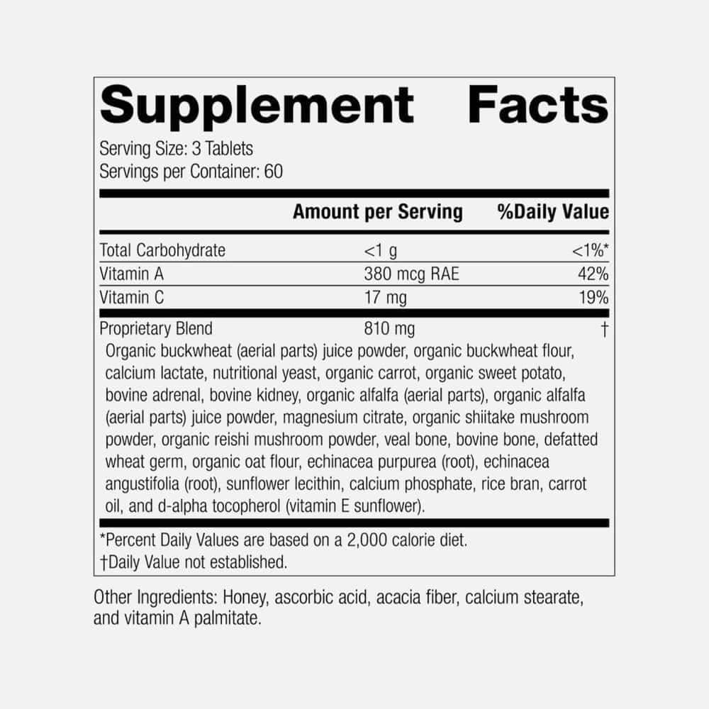 Cataplex A-C-P 180 Tablets