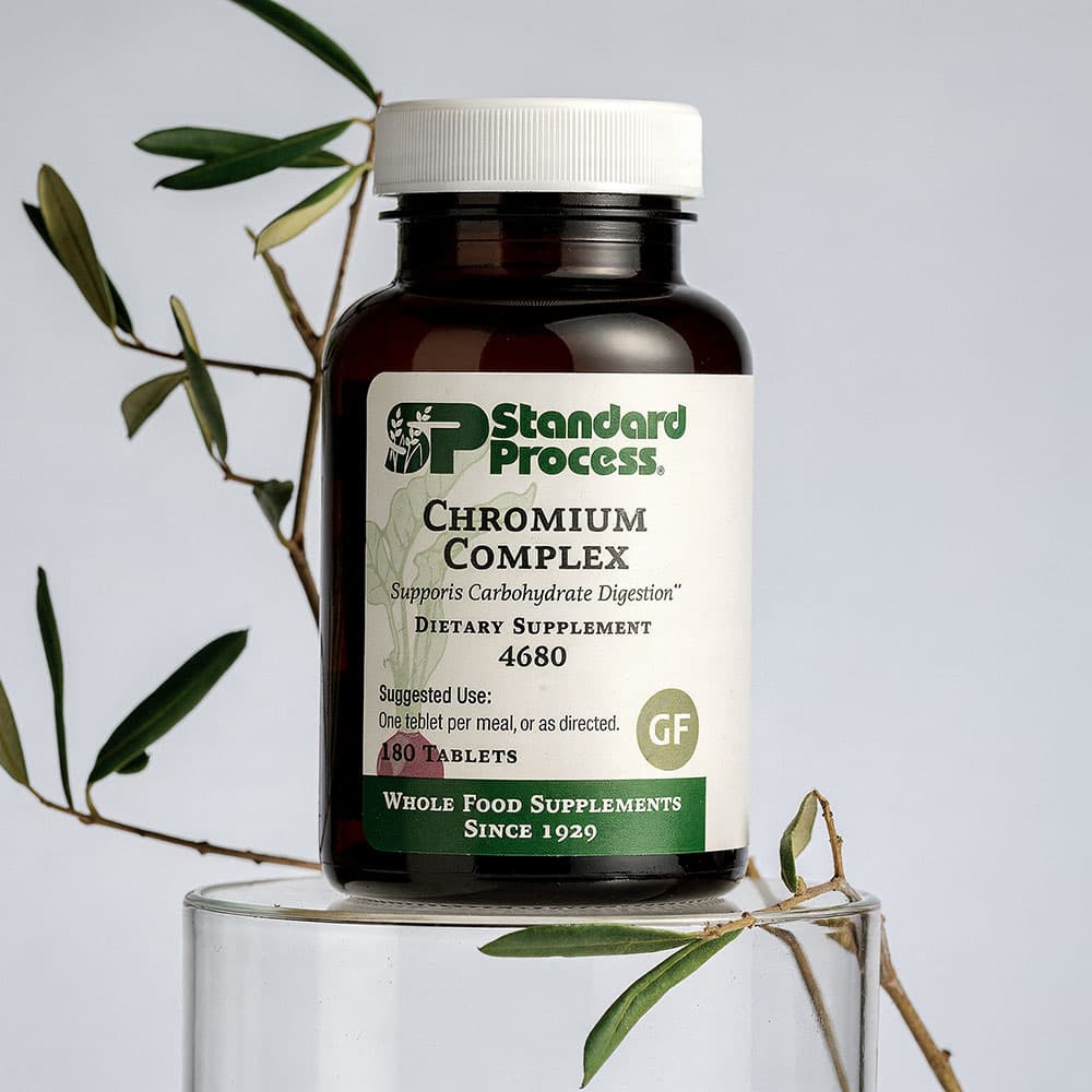 Chromium Complex with Niacin & Vitamin A - 180 Tablets