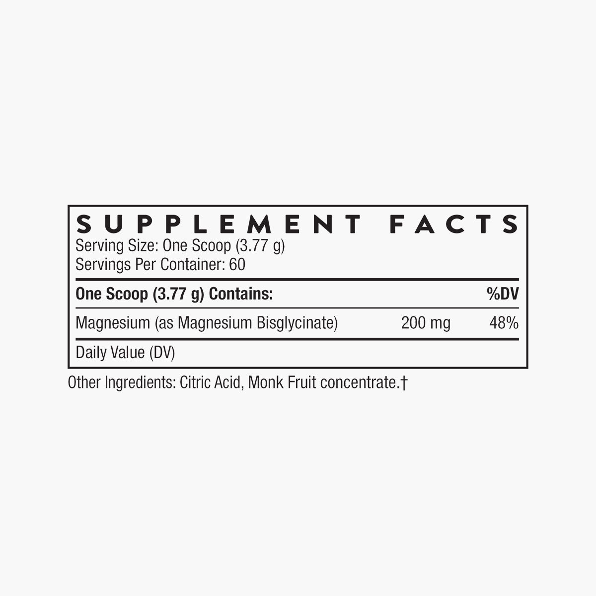 Magnesium Bisglycinate Powder