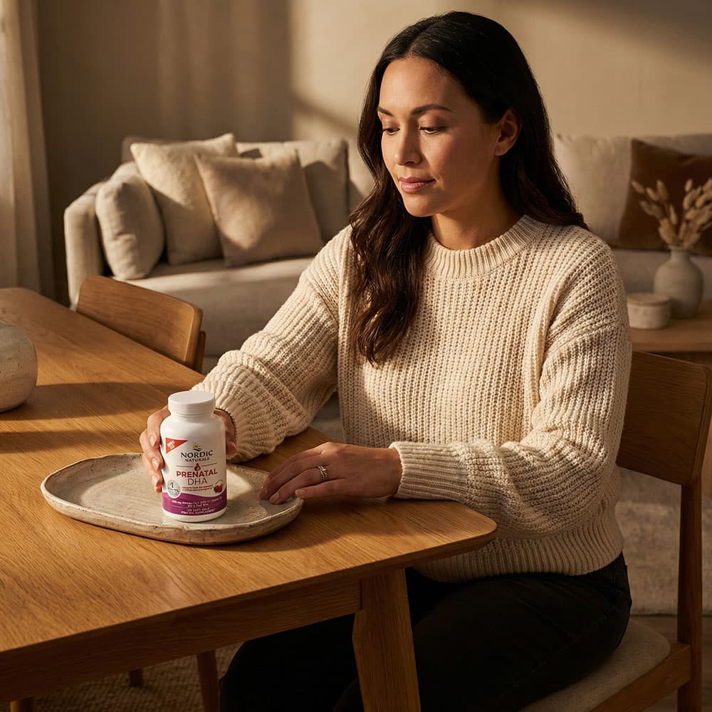 Prenatal DHA 830mg + Vitamin D3 400 IU - 120 Softgels