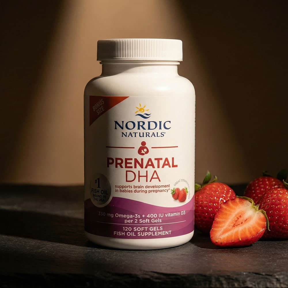 Prenatal DHA 830mg + Vitamin D3 400 IU - 120 Softgels