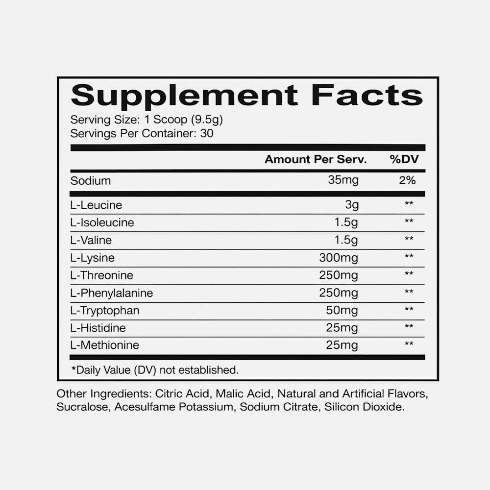 REDCON1 Grunt EAAs Tiger's Blood - 30 Servings Powder