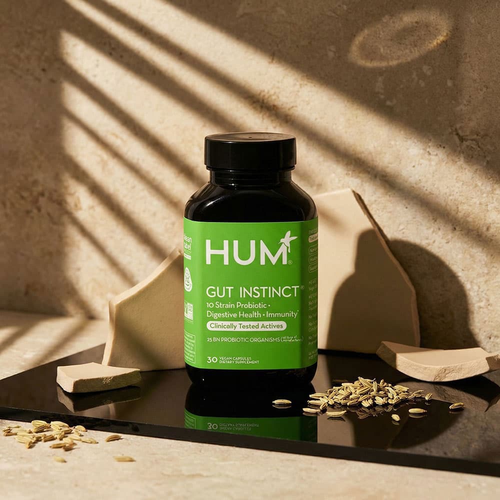 HUM Gut Instinct Probiotic 25 Billion CFU - 30 Capsules