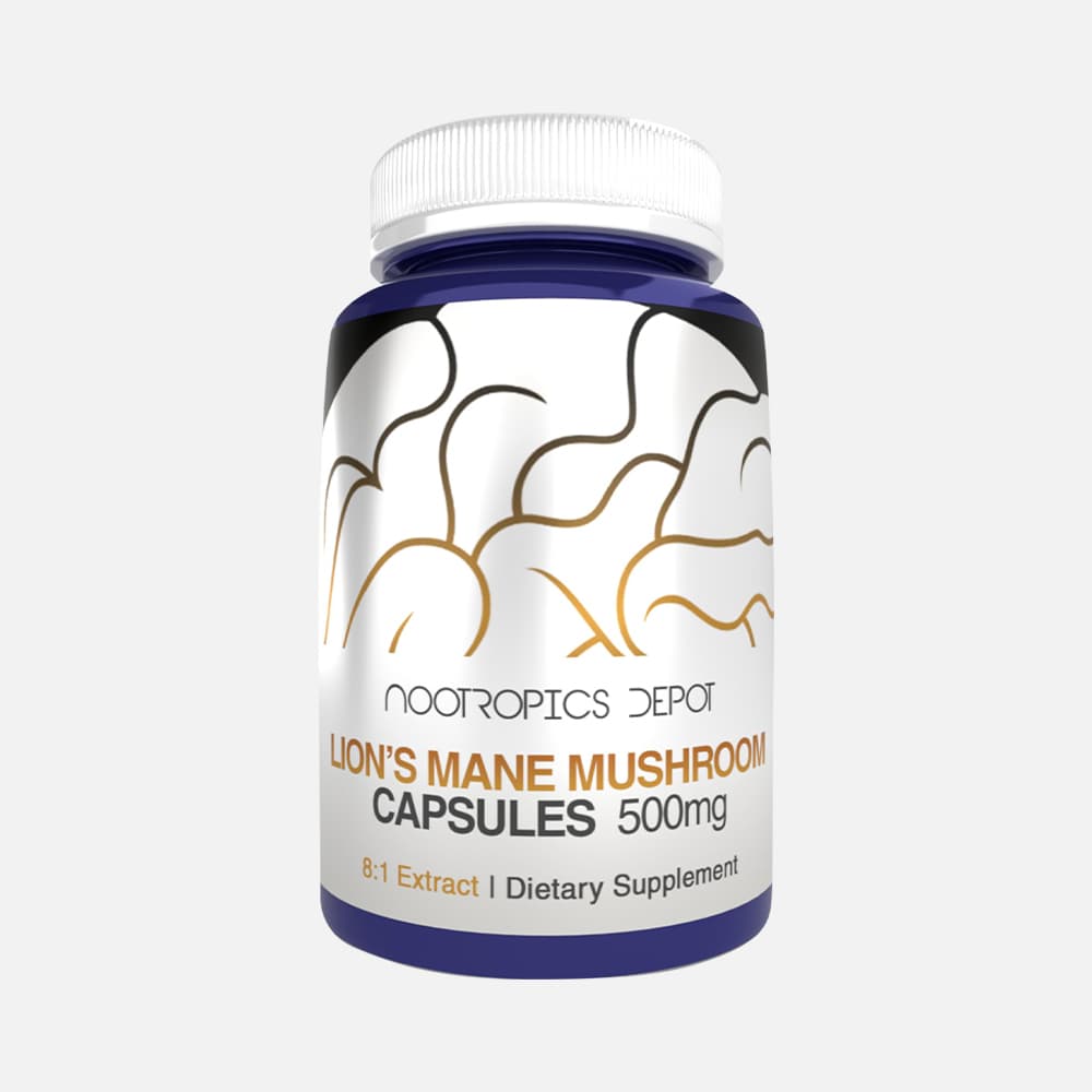 Lion's Mane Mushroom 500mg - 60 Capsules