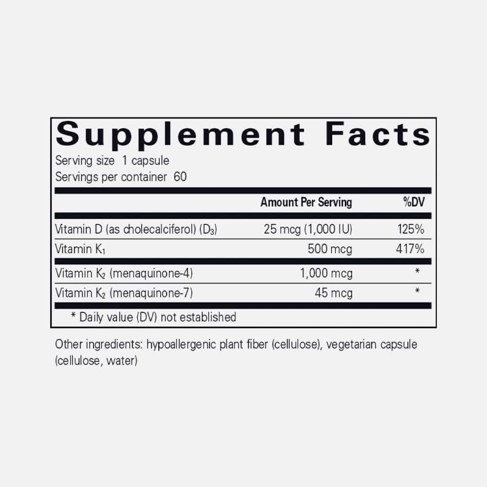 Synergy K 60 Capsules