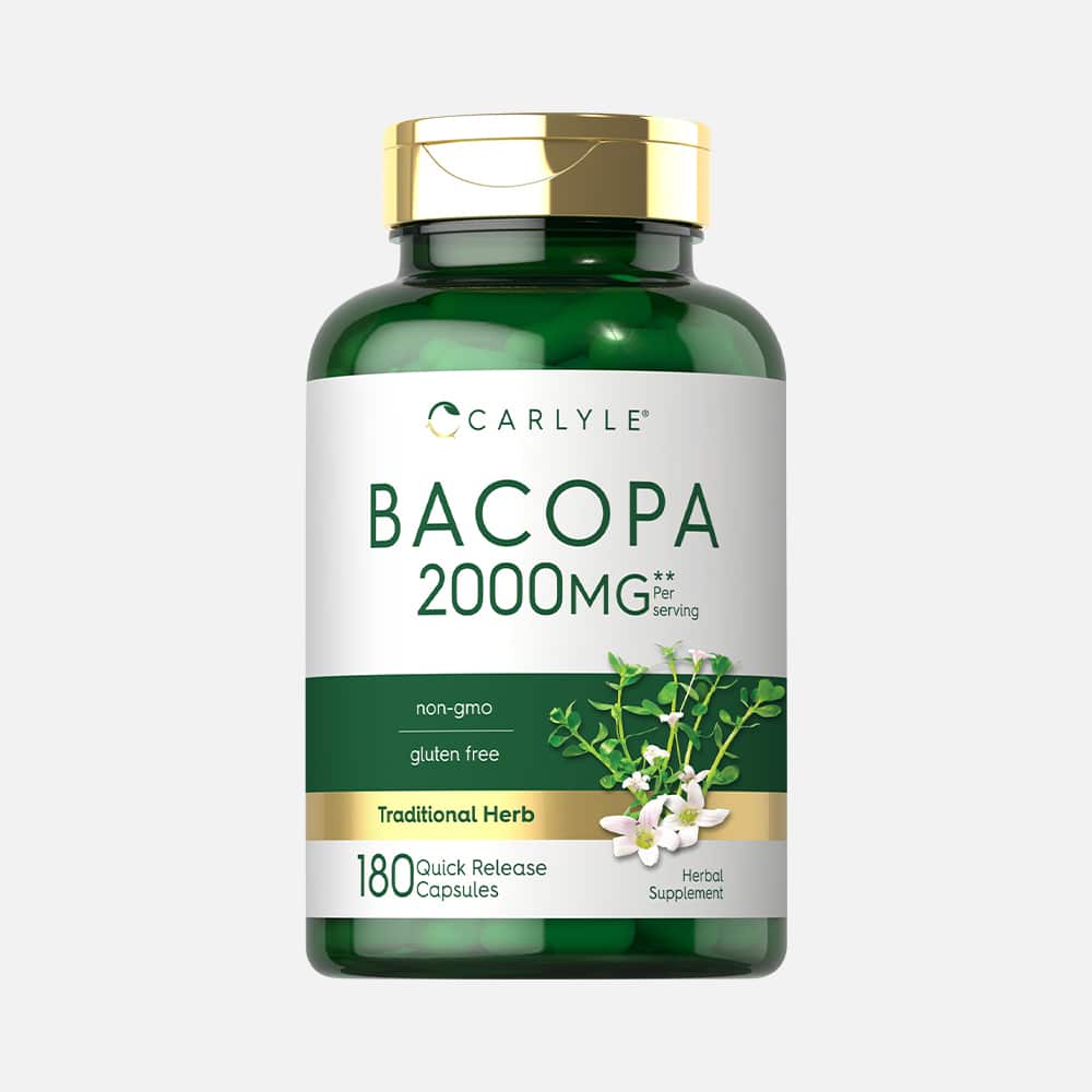 Bacopa Monnieri 2000mg - 180 Capsules