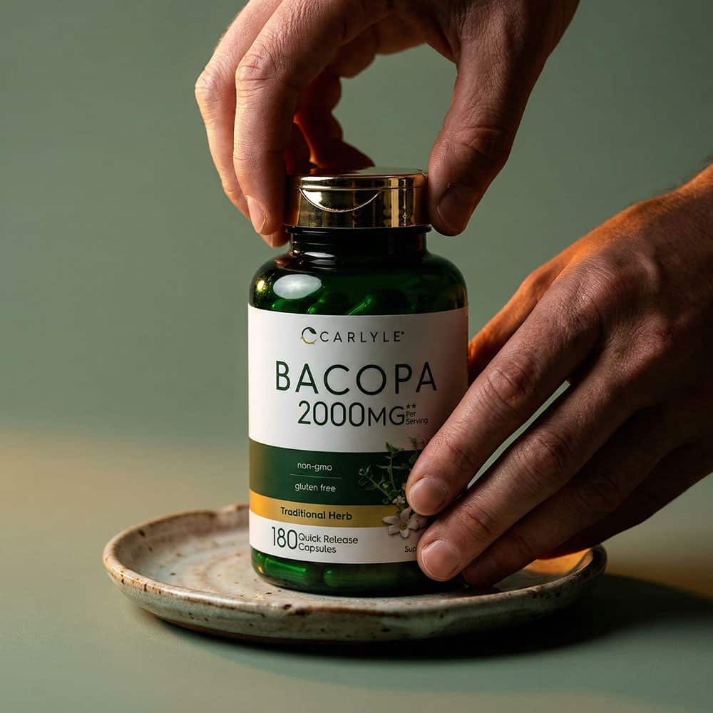 Bacopa Monnieri 2000mg - 180 Capsules