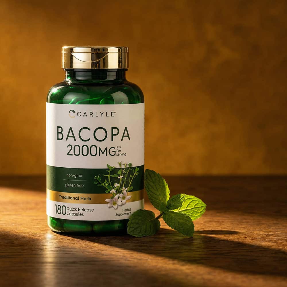 Bacopa Monnieri 2000mg - 180 Capsules