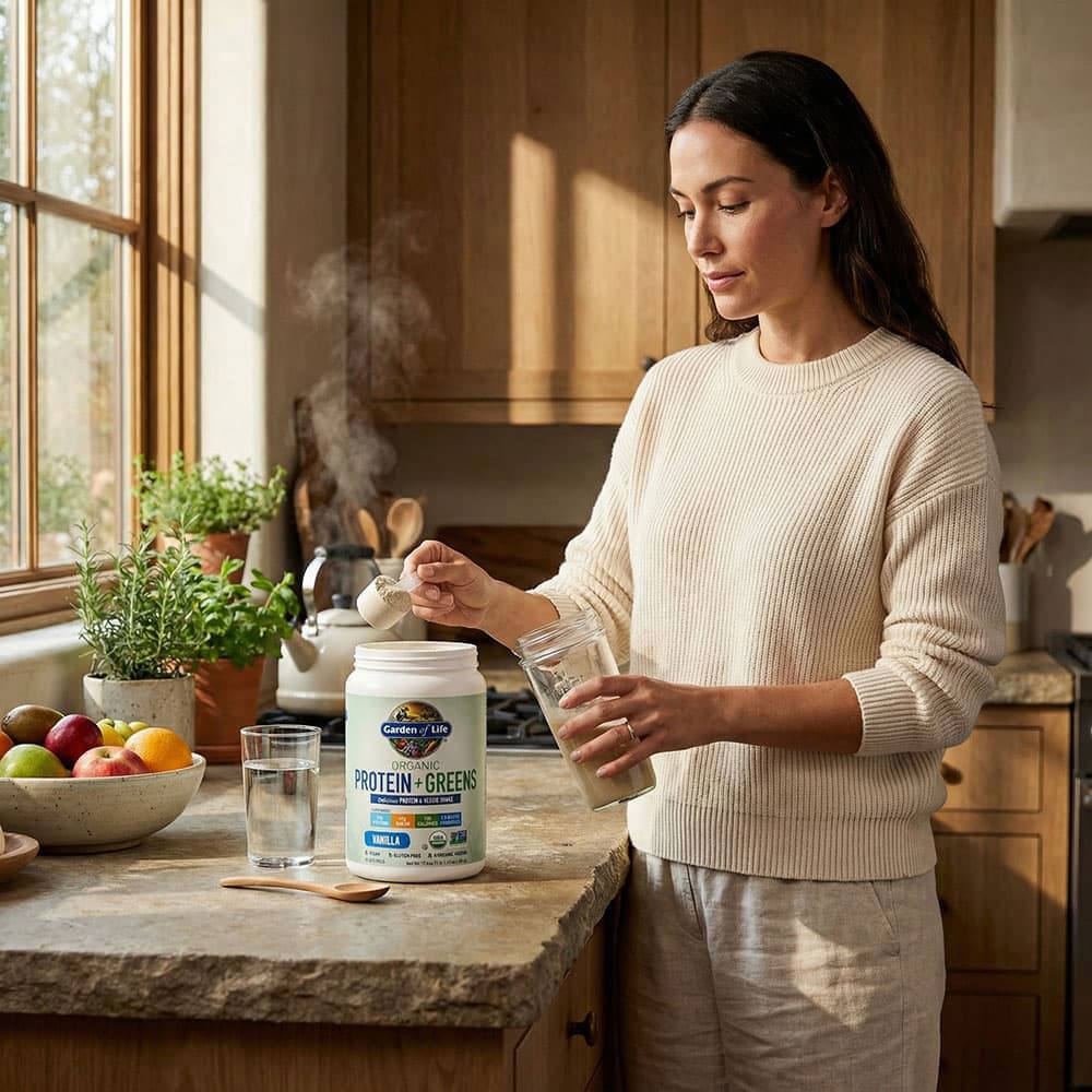 Organic Protein + Greens Vanilla 20g - 17.4oz Powder