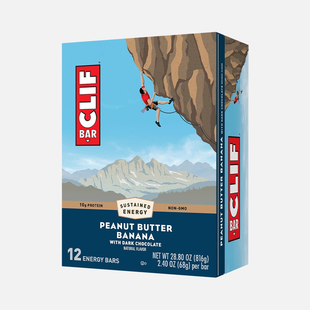 Clif Bar Peanut Butter Banana - 12 Energy Bars