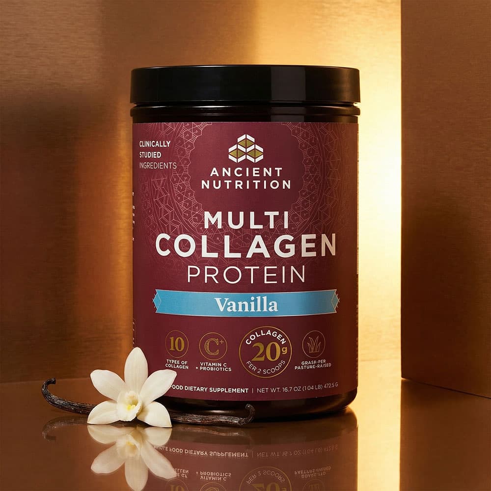 Multi Collagen Protein 20g - 45 Servings Powder (Vanilla)