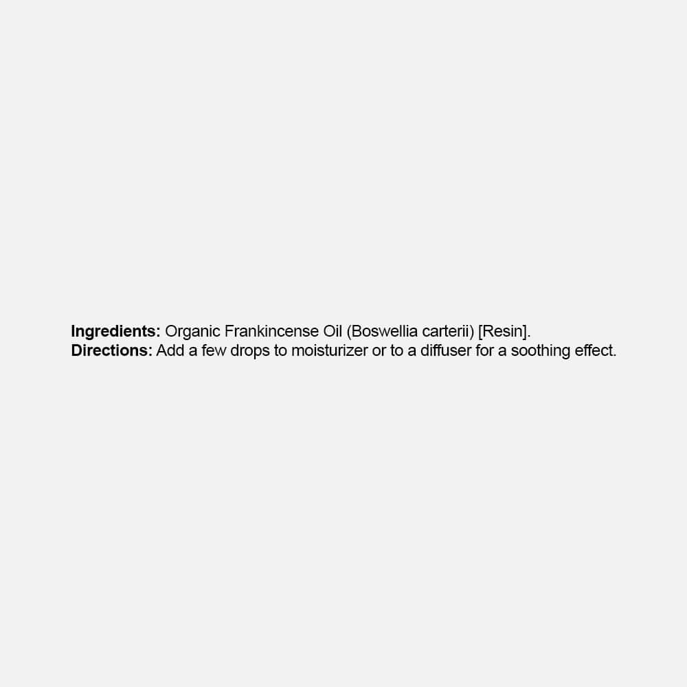 Frankincense Essential Oil 15mL - Organic Liquid