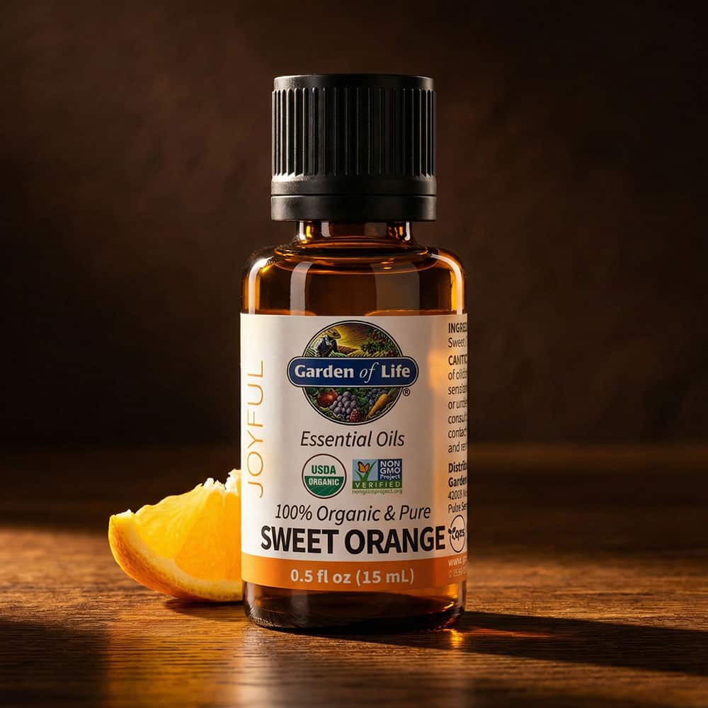 Organic Sweet Orange Oil 15mL - Essential Oil