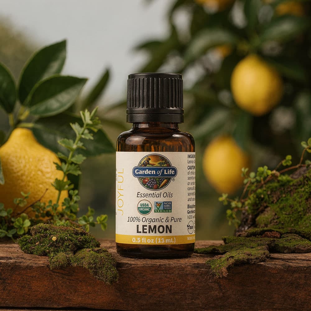 Organic Lemon Essential Oil 15mL - Liquid