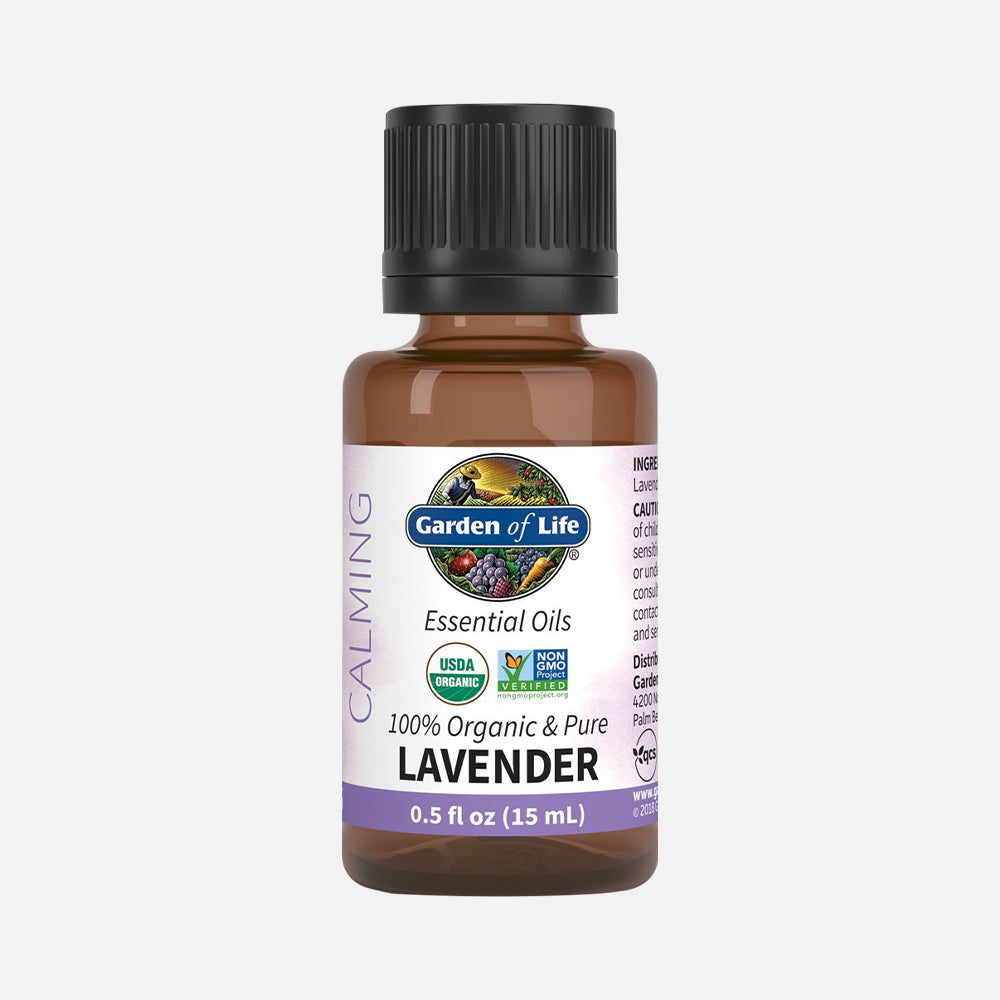 Organic Lavender Essential Oil 15mL - 0.5 fl oz