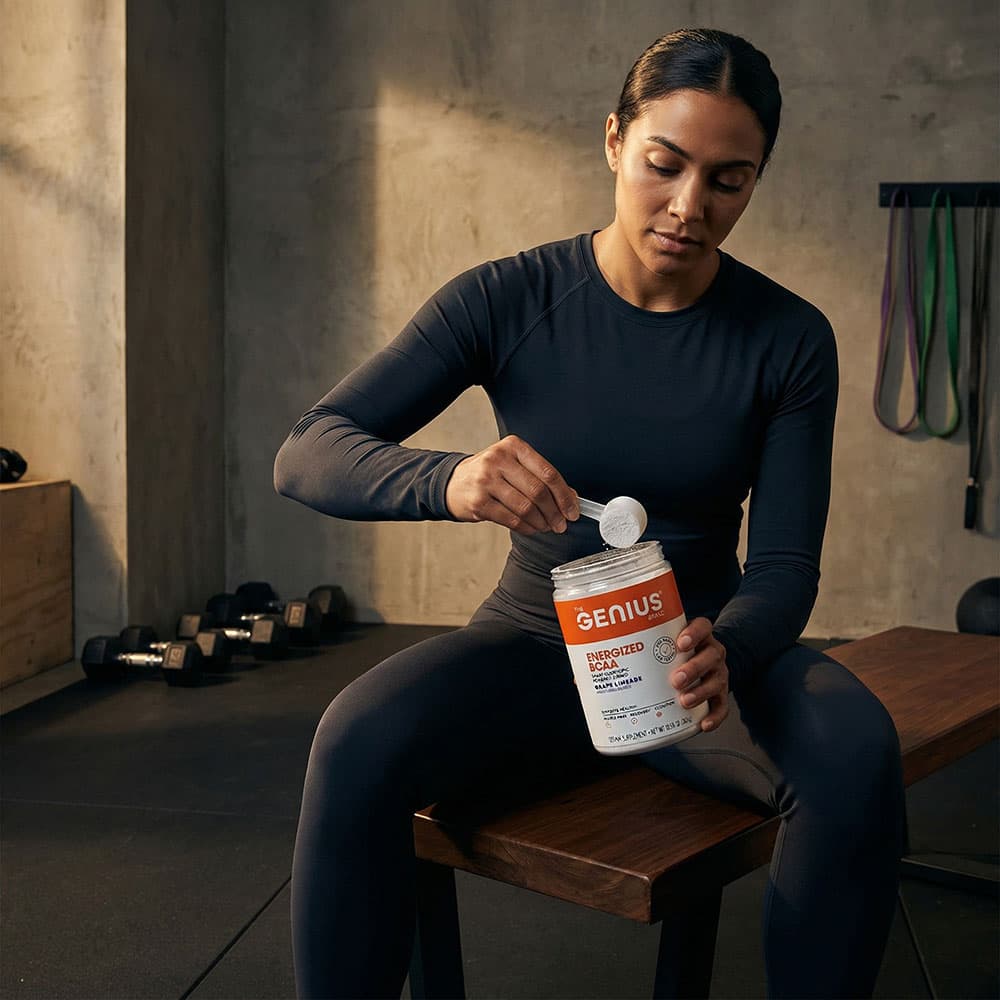 Genius BCAA Powder 5g - Grape Limeade 21 Servings
