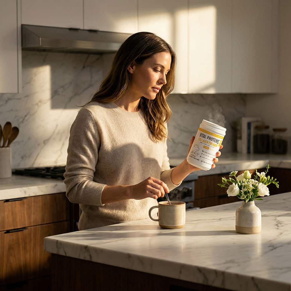 Collagen Peptides 10g - Vanilla Coffee Creamer Powder