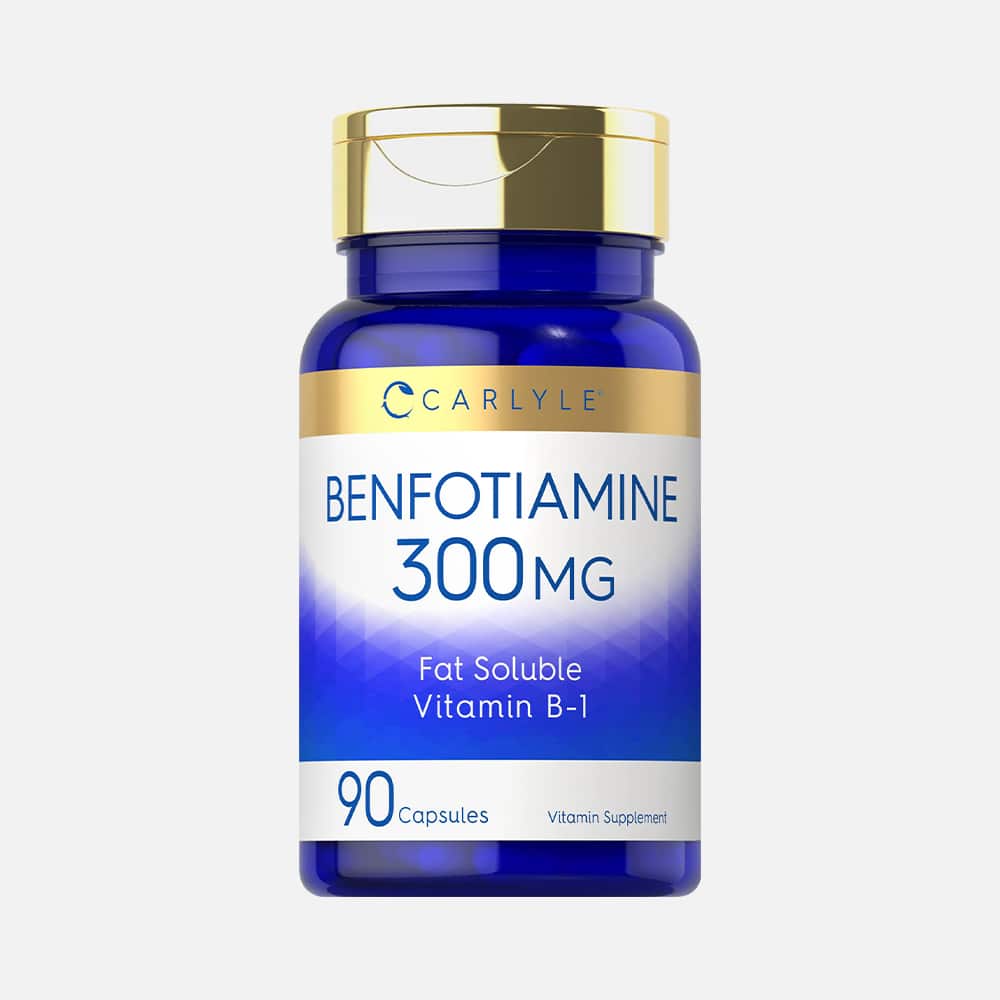 Benfotiamine (Vitamin B1) 300mg - 90 Capsules