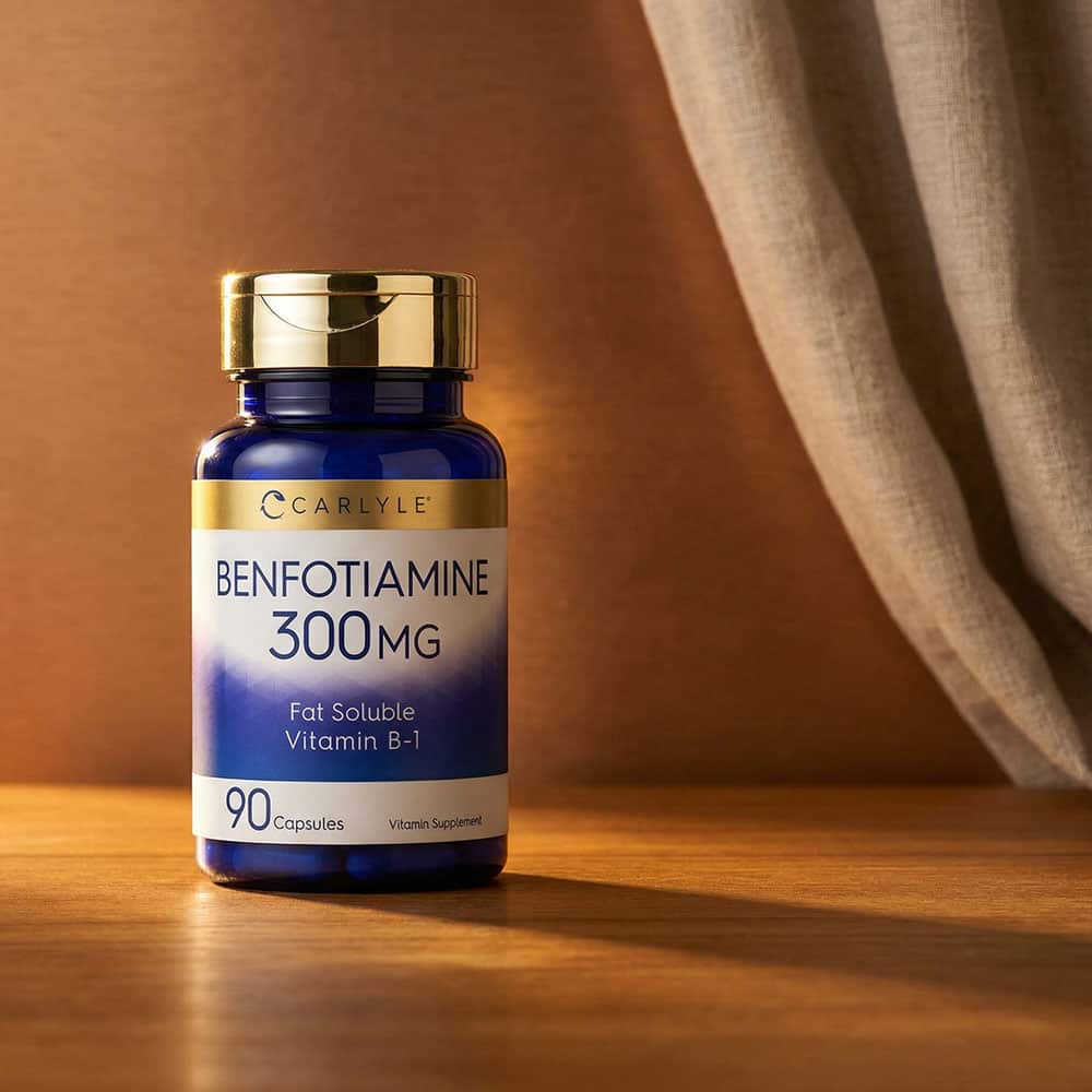 Benfotiamine (Vitamin B1) 300mg - 90 Capsules