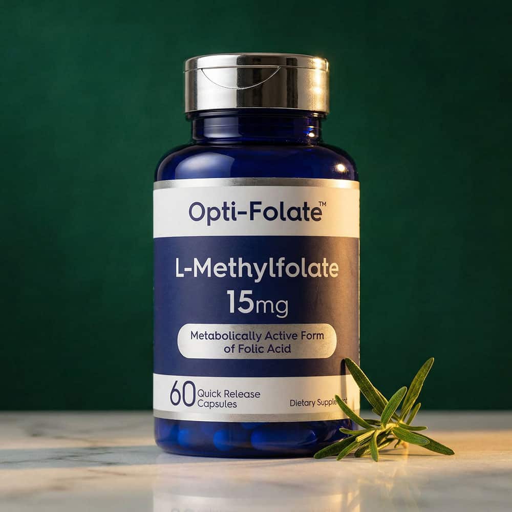 L-Methylfolate 15mg - 60 Capsules