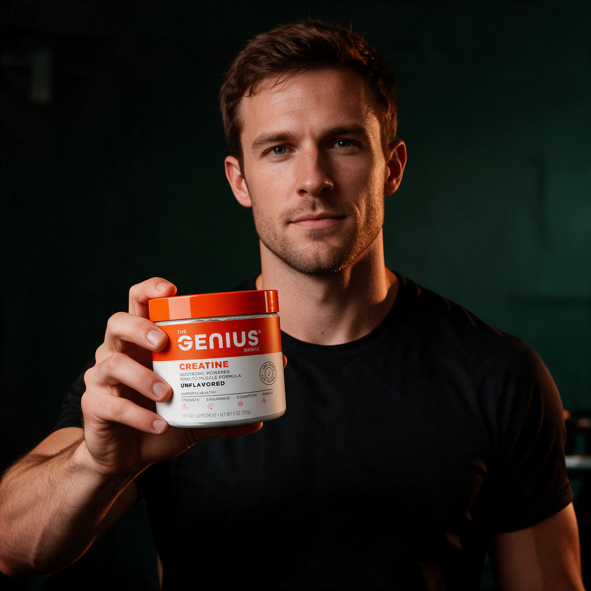 The Genius Brand - Genius Creatine Monohydrate - Unflavored - 25 Servings
