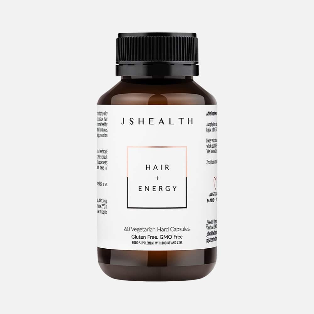 JSHealth Hair Formula with Zinc & Iodine - 60 Capsules
