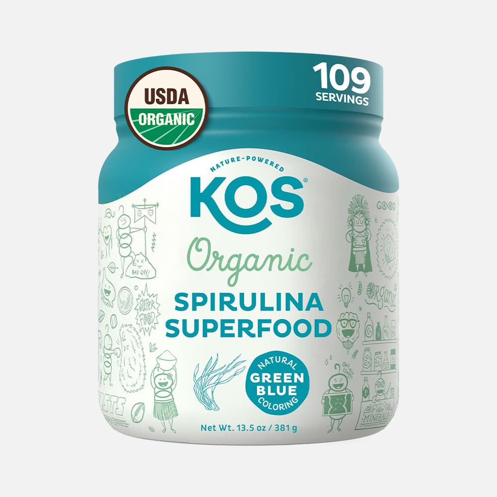 Organic Spirulina Powder 13.5oz - 109 Servings