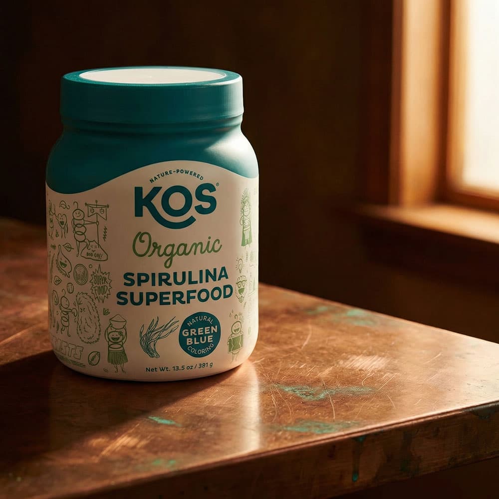 Organic Spirulina Powder 13.5oz - 109 Servings