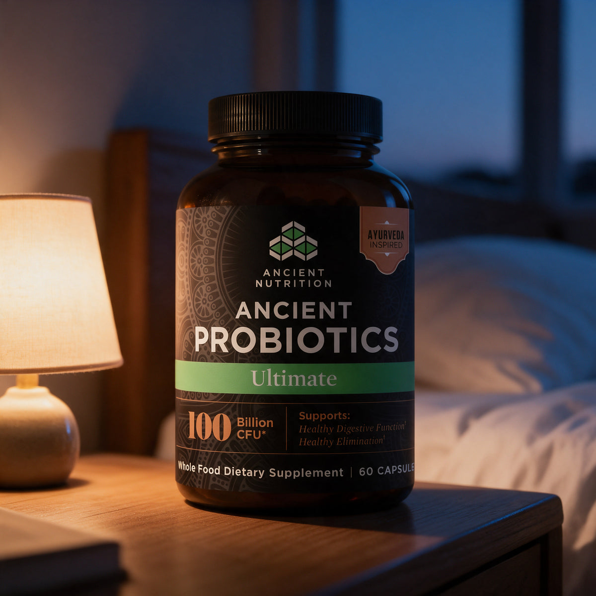 Ancient Nutrition - Probiotics Ultimate 100 Billion CFU - 60 Capsules