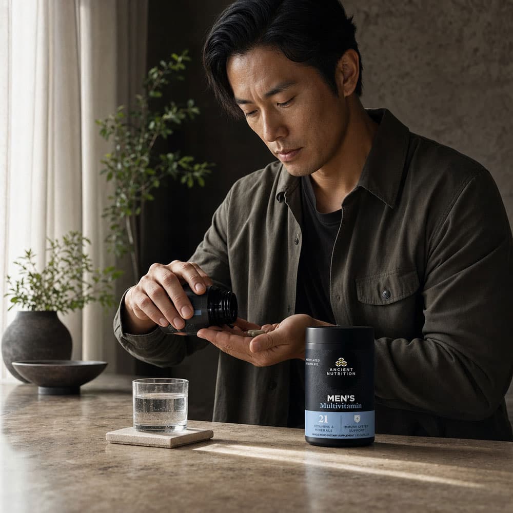Men's Multivitamin with TCM Blend - 90 Capsules