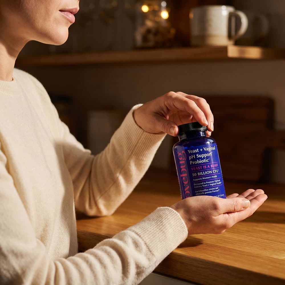 Yeast & Vaginal pH Support 50 Billion CFU - 60 Capsules