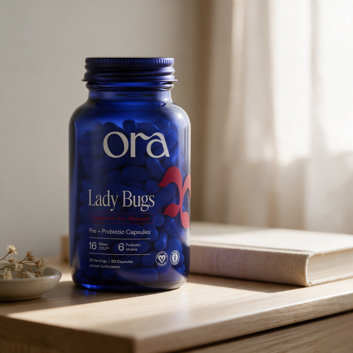 Ora Organic - Women's Probiotic 16 Billion CFU - 60 Capsules