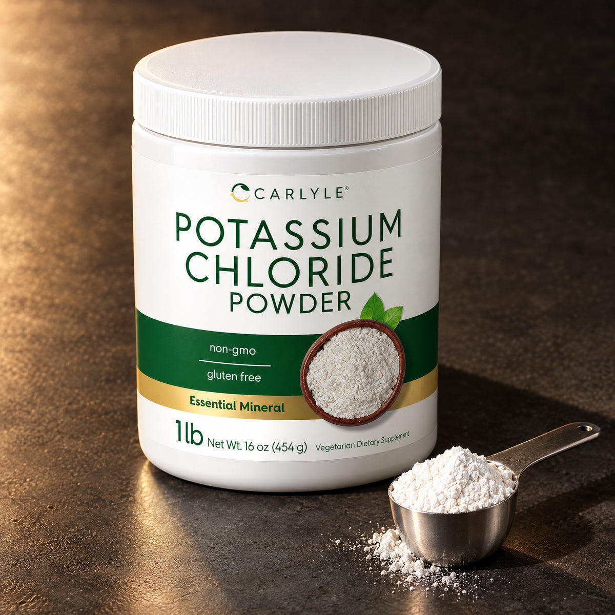 Potassium Chloride Powder 16 oz - Salt Substitute