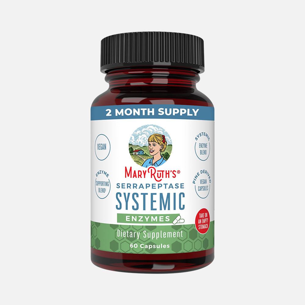 Serrapeptase Enzymes 120000 SPU - 60 Capsules