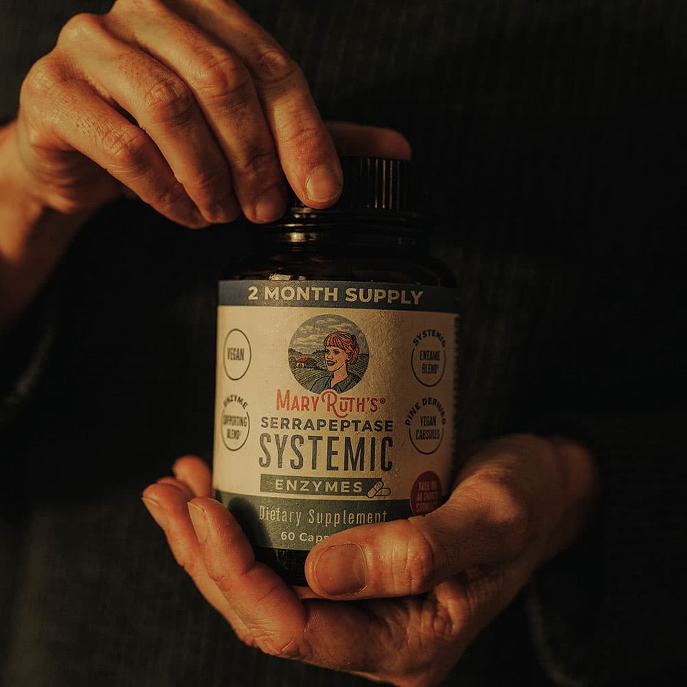 Serrapeptase Enzymes 120000 SPU - 60 Capsules