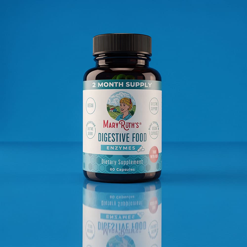 Digestive Enzymes Complex with B Vitamins - 60 Capsules