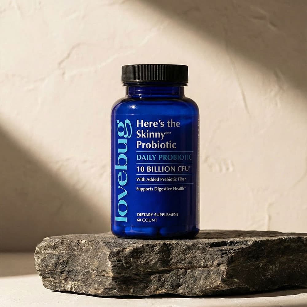 Lovebug Skinny Probiotic 10 Billion CFU - 60 Capsules