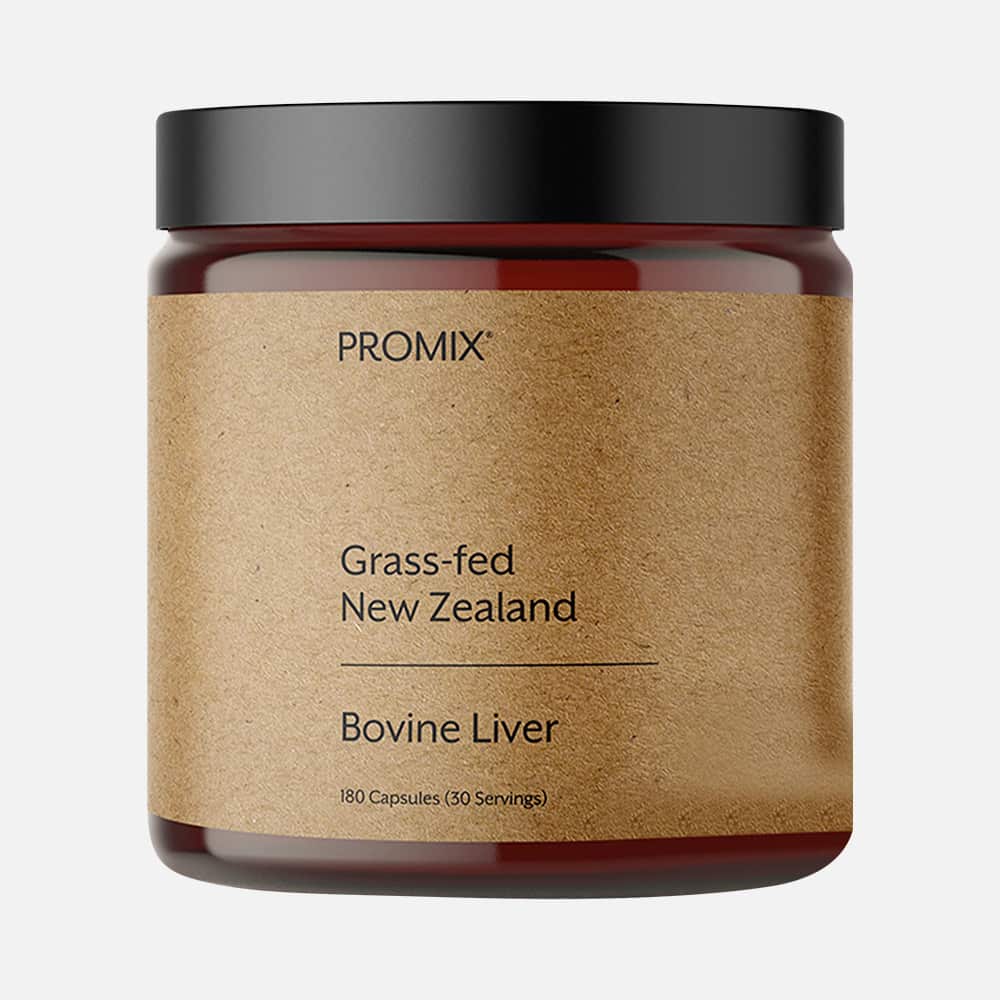 Grass Fed Beef Liver 3000mg - 180 Capsules