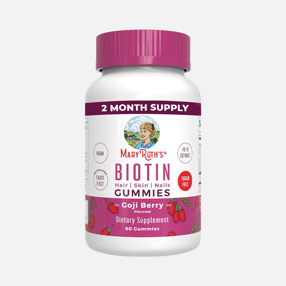 Biotin 2500mcg - 60 Vegan Gummies (Sugar Free)