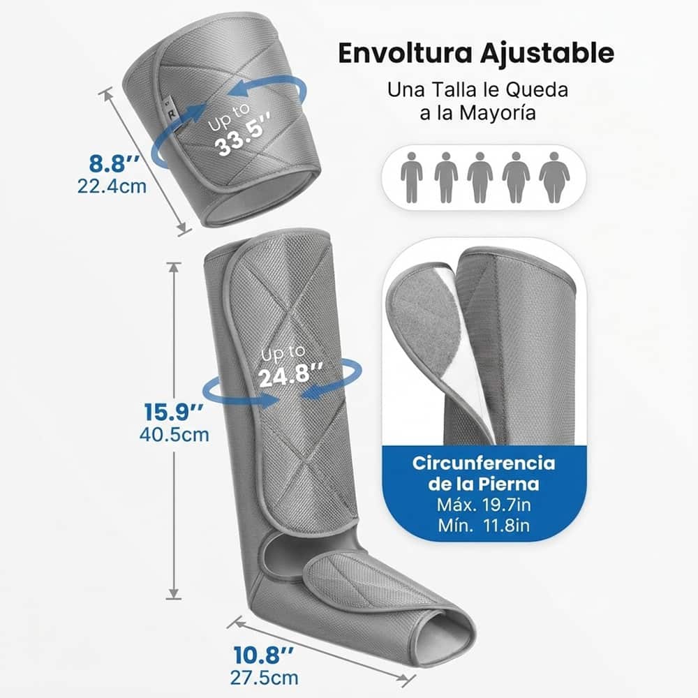 RENPHO Air Compression Leg Massager - 6 Modes