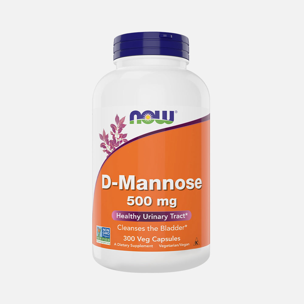 D-Mannose 500mg - 300 Vegan Capsules