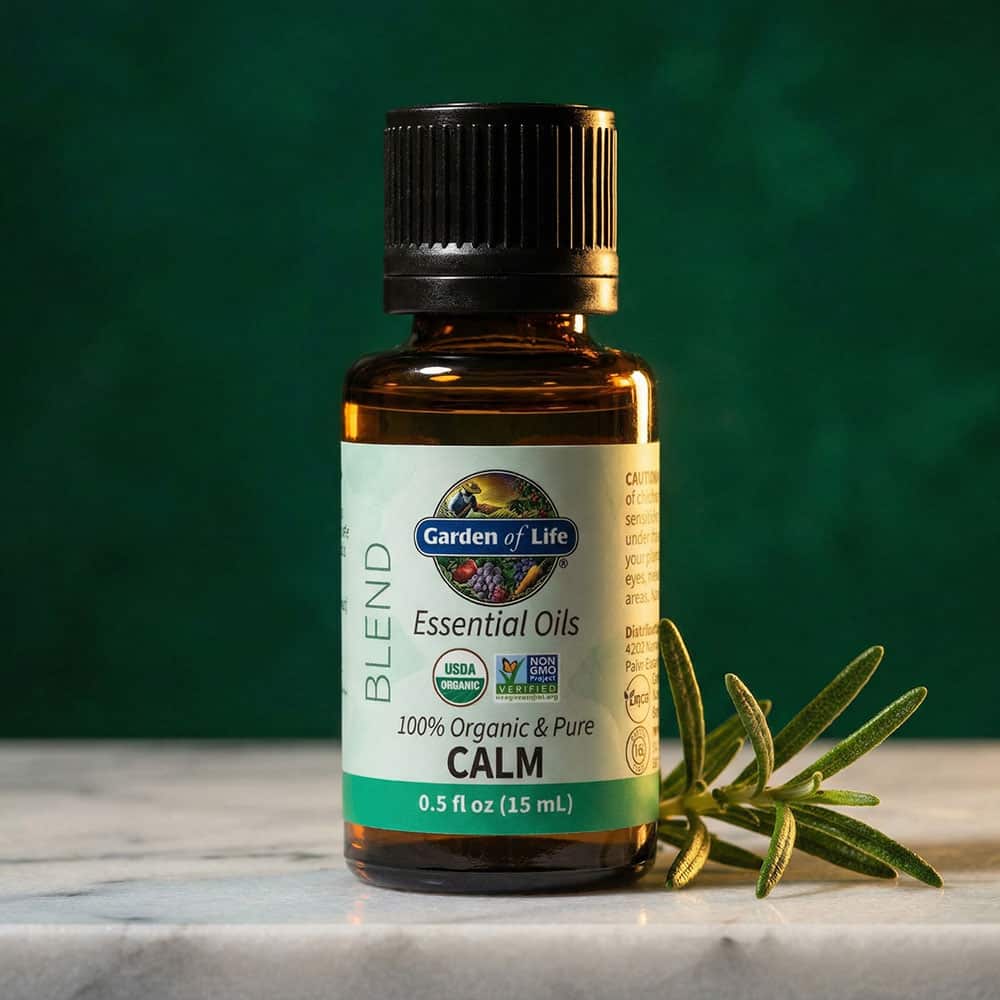 Lavender Calm Blend Oil 0.5 fl oz - Organic Liquid