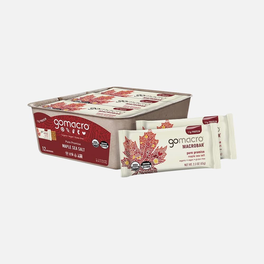 Maple Sea Salt Organic Protein 11g - 12 Bars