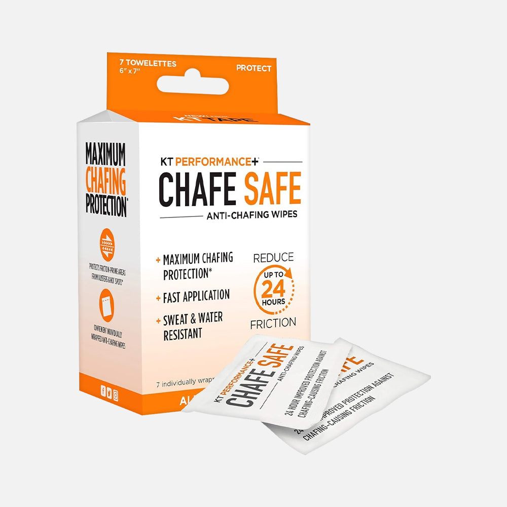 KT Health Chafe Safe Wipes - 7 Towelettes